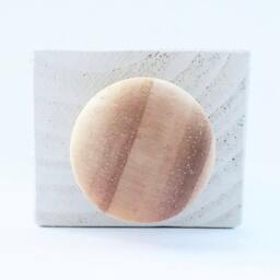 White Door Stop Doorstopper Wood Wedge Accessories - thumbnail 3