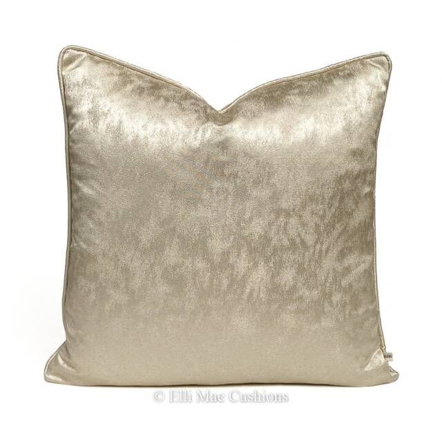 Luxury Designer Champagne Gold Contemporary Satin - image 1