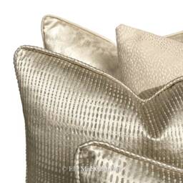 Luxury Designer Champagne Gold Contemporary Satin - thumbnail 2