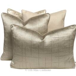 Luxury Designer Champagne Gold Contemporary Satin - thumbnail 3