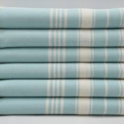 "Baby Blue Towel, Turkish Peshtemal, Turkish Towel, 40""x70" - thumbnail 2