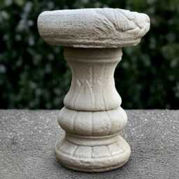 Concrete Stand Sculpture Outdoor Pedestal Statue Cement Column Ornament Front Door Decoration Stand Lover Gift Lawn Figurine Yard Art - thumbnail 3