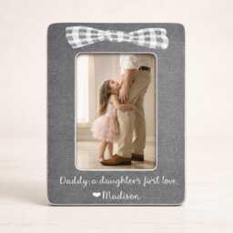 Daddy Daughter Frame Personalized Father Gift First Love Picture Fathers Day From - thumbnail 1