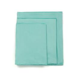 Oeko-Tex Standard Certified Crisp Percale 100% Cotton Powder Blue 4 Pcs Sheet Set