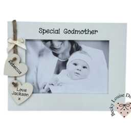 Special Godmother Personalised Photo Frame Gift - thumbnail 2