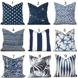 Outdoor Pillow Cover With Zippers, Easy To Use & Washable, Pick Your Favorites - thumbnail 1