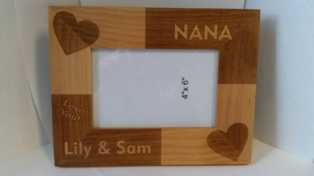 Gift For Grandma From Grandkids, Grandparents Gift, Personalized Picture Frame