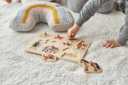 Wooden Farm Personalised Children's Puzzle - Birthday Gift For Kids