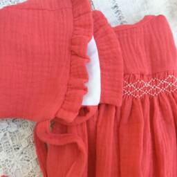 Double Gauze Raspberry Crush Doll 42 cm - thumbnail 4