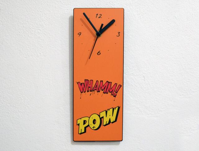 Pop Art Wham Pow - Wall Clock - image 1