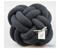 "Large Knot Pillow For Baby Room Scandinavian Home Decor Throw Pillow Baby Nursery Decorative Supple Cushion Size 13, 78""x13, 78" - thumbnail 1