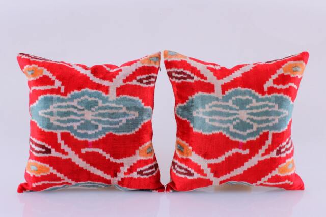 ??kat Velvet Pillow, Bohemian Pillow, Lumbar Pillowcase, Designed Cushions, Couch Cushions, Fashion Decorative Pillow, Throw Pillow, Red Pillow - image 1