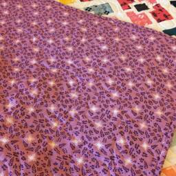 "Handmade Geometric Lap Quilt Bright Cotton Baby Blanket - 51"" X 51" - thumbnail 3