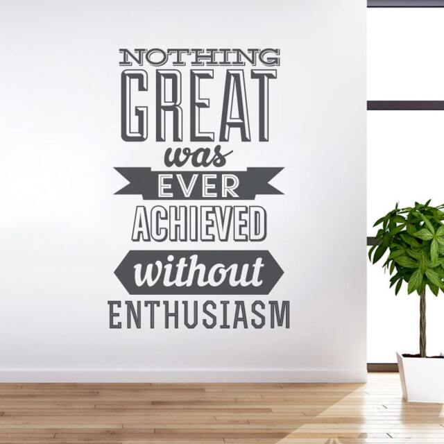 Office Decor, Wall Art, Typography, Office, Quotes, Space, Decals, Stickers - Skuawesticker1 - image 1