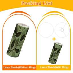 Green Raven Lamp Shade, Cylindrical Floor, Ceiling Or Table Light Cover, Witchy Botanical Bedroom Decor, Fairycore Gothic Gift For The Home - thumbnail 3