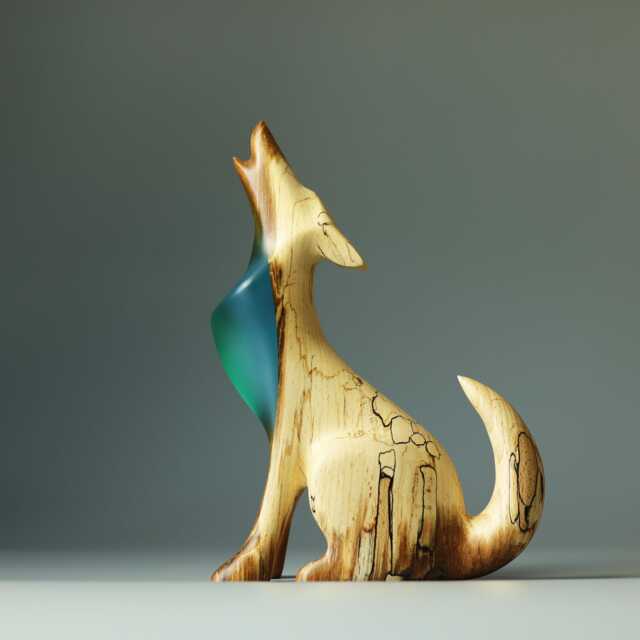 Wolf Sculpture - 27 - image 1