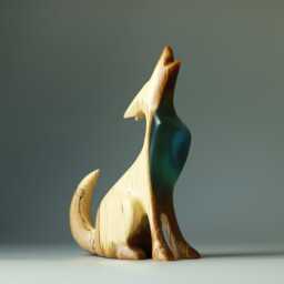 Wolf Sculpture - 27 - thumbnail 3