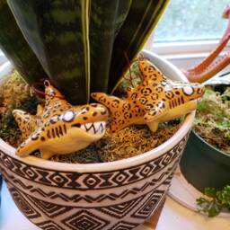 Jaguar Shark Christmas Ornament - thumbnail 2