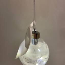 Light Up Memorial Bauble, Christmas Personalised Feather Christmas, Bauble - thumbnail 4