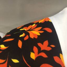 Handwoven Silk Ikat Pillow Cover, Modern Accent - 12x20 - thumbnail 3