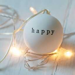 Personalised Ceramic Bauble - thumbnail 3