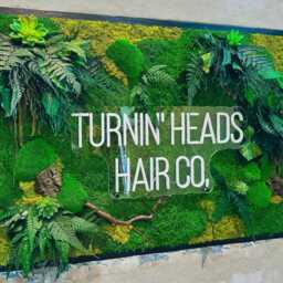Framed Preserved Moss Wall Art With Neon Sign, Personalized Light Decor, Business Led - thumbnail 3