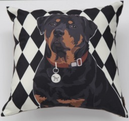 Rottweiler Pillow - thumbnail 1