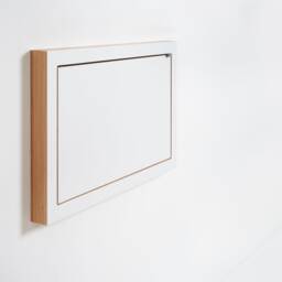 Murphy Desk - Fl??pps Secretary Of State Fold Down For Laptop, Home Office, Birch Plywood, White - thumbnail 4