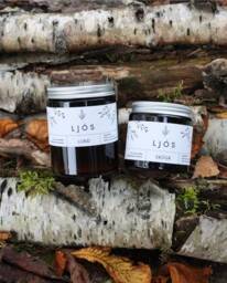 160G + 100G - Bundle Of Two Natural Soy Wax Candles Scented With Essential Oils Handmade in Norway - thumbnail 1