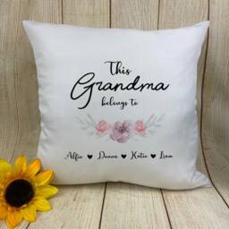 Grandma Personalised Cushion - thumbnail 2