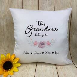Grandma Personalised Cushion - thumbnail 3