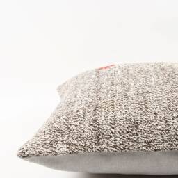 Handmade Turkish Kilim Pillow Embroidered Wool Cushion Cover - 18''x18'' - thumbnail 4