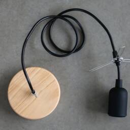 Custom Hardwired Pendant Light Kit - Diy Ceiling Fixture - thumbnail 3