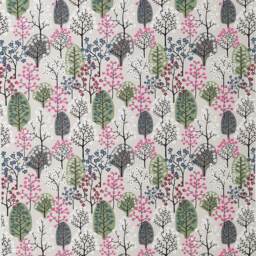 Pillow Cover Linen Natural Pink Green Black Trees Flowers Herbs Botanical Decorative Pillow For Throw Pillows Floor Cushions Accent Pillows - thumbnail 2