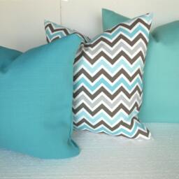 Teal Pillows Solid Turquoise Outdoor Throw Pillow Covers Teal Blue Pillows Indoor/Outdoor Decorative 16 18 20x20 - thumbnail 3