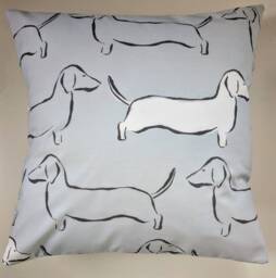 Cushion Cover in Next Blue Dachshund Dogs 16