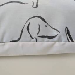 Cushion Cover in Next Blue Dachshund Dogs 16 - thumbnail 2