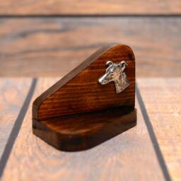 Whippet - Wooden Candlestick With Dog, Souvenir, Decoration, Limited Edition, Collection - thumbnail 3