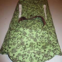 Newborn Gift Set Baby Birds Bib, Burp Cloth & Blanket - thumbnail 2