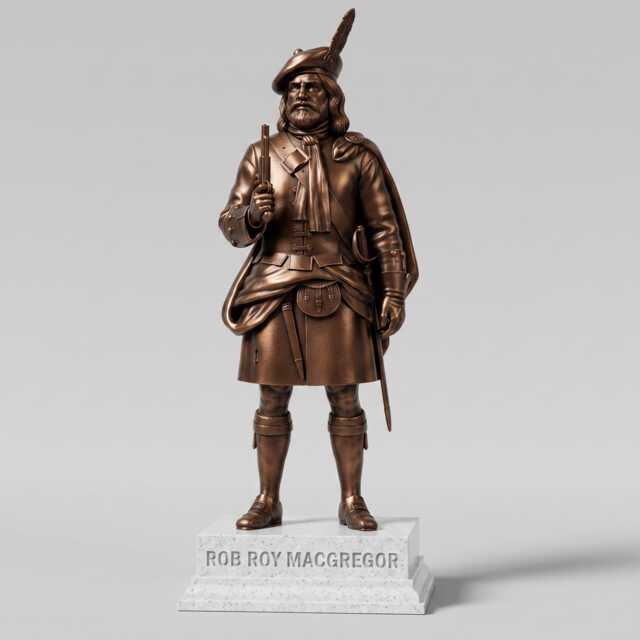 Rob Roy Macgregor Scottish Historical Collectible Statue