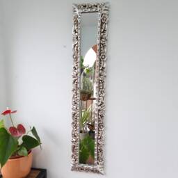 "Peruvian Mirrors ""Pink Silver Column 100cm" - thumbnail 2