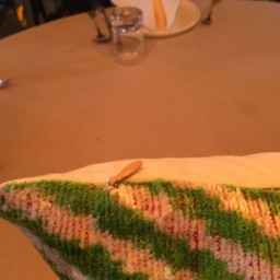 Green White Ikat Cushion - Velvet 16 X Silk Uzbek Pillowcase Handwoven Handloomed - thumbnail 3