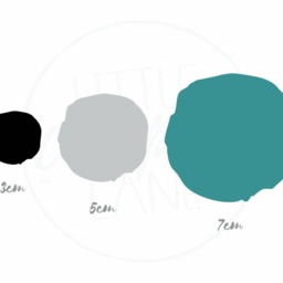 Irregular Spots - Vinyl Wall Decals Hand Drawn Polka Dots Stickers Size Options 3cm 5cm 7cm Baby Boys Girls Nursery Kids Room D??cor - thumbnail 3