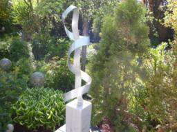 "New Large Modern Abstract Aluminum Metal Sculpture Artist Unique ""Sword" - thumbnail 1