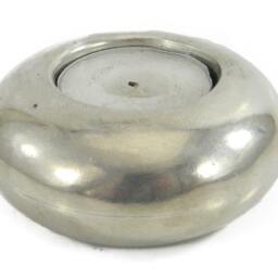 Table Candle Holder, Dia. 9 cm Pewter Gloss Finish - thumbnail 3