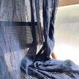 Super Soft Linen Curtain, Washed Drapery For Living Room, Handmade Drapes - 1 Pcs - thumbnail 3