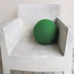 Wool Ball Pillow - thumbnail 2