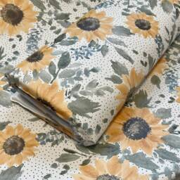 Sunflower Baby Changing Mat, Travel Baby Changing Mat, Sunflower Foldable Mat - thumbnail 4