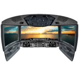 Vwaq Cockpit Wall Decal - 3D Airplane Window Sticker Ocean View Mural - Cp11 - thumbnail 2