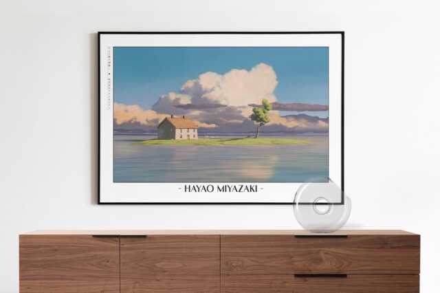 studio Ghibli Poster - Framed Hayao Miyazaki Art Prints by Etsy ...